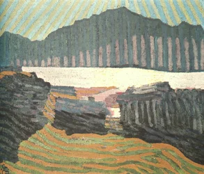 Vue de Capolago, Tessin